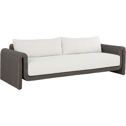 Tibi Grey / Louis Cream Outdoor Sofa